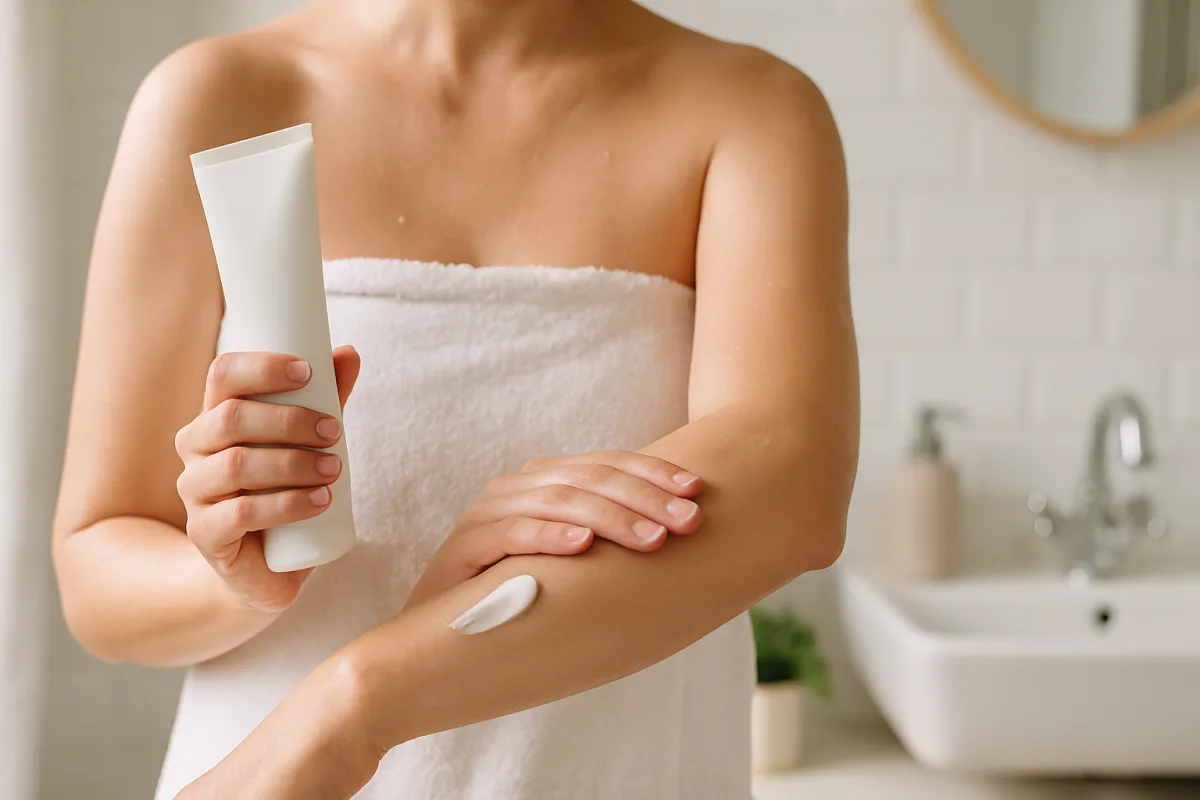 Crema idratante dopo la doccia: perché applicarla sulla pelle ancora leggermente umida
