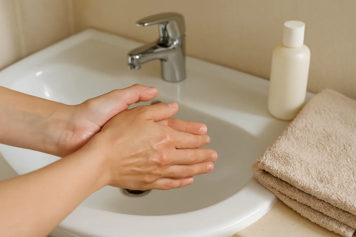 Mani secche dopo lavaggi frequenti: come proteggere la barriera cutanea